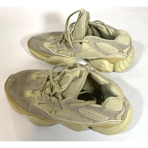 Adidas Yeezy 500 Super Moon Yellow DB2966 Men’s Size US 8 2018 - Picture 9 of 10